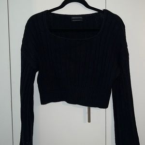 Urban Outfitters Cropped Black sweater